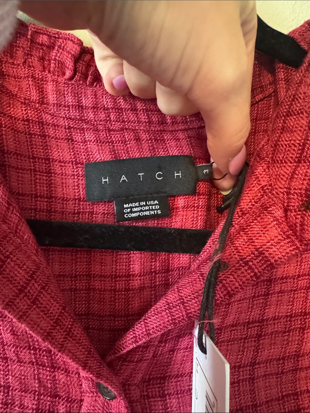 Hatch The Vera Mini Button Front Dress - Picture 3 of 7
